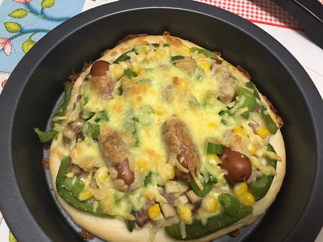 8寸纯手工什锦披萨