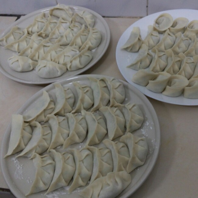 韭菜虾仁鲜肉水饺