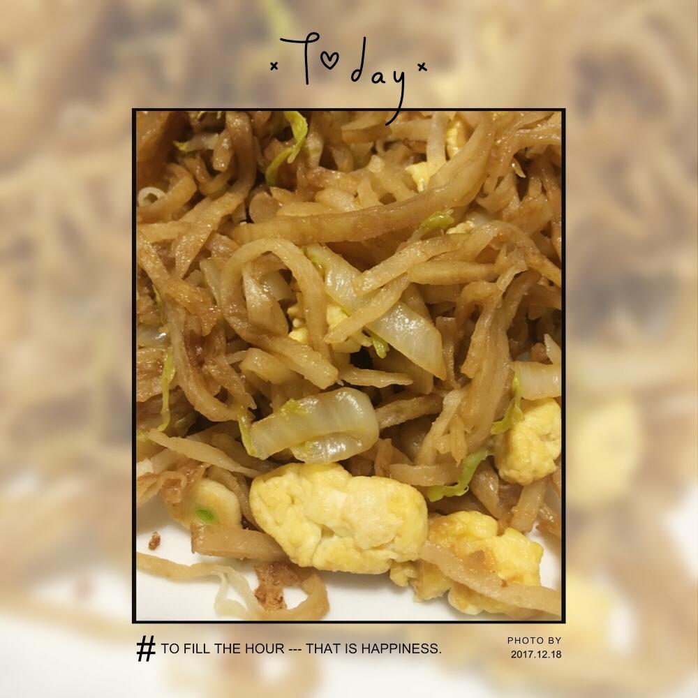 素炒饼