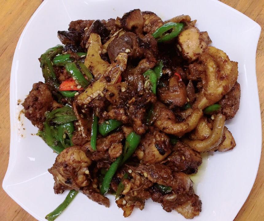 辣椒炒鸡（临沂家常）