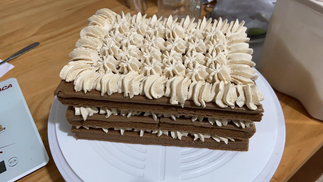 摩卡奶油蛋糕🍰秒杀蛋糕店