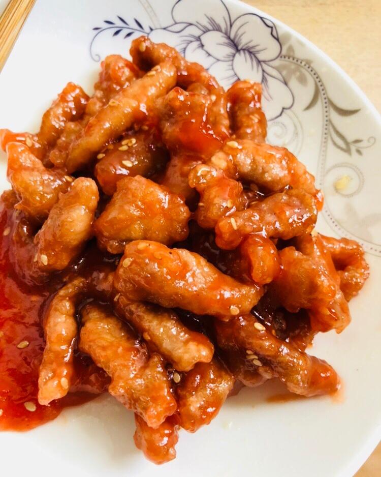 我是尾号7155做的糖醋里脊