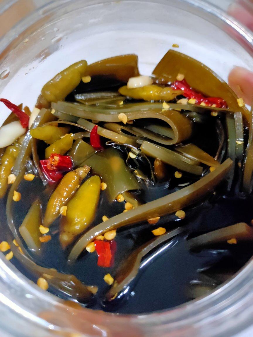 完美复刻拉面馆里的酸辣海带根（海带头）