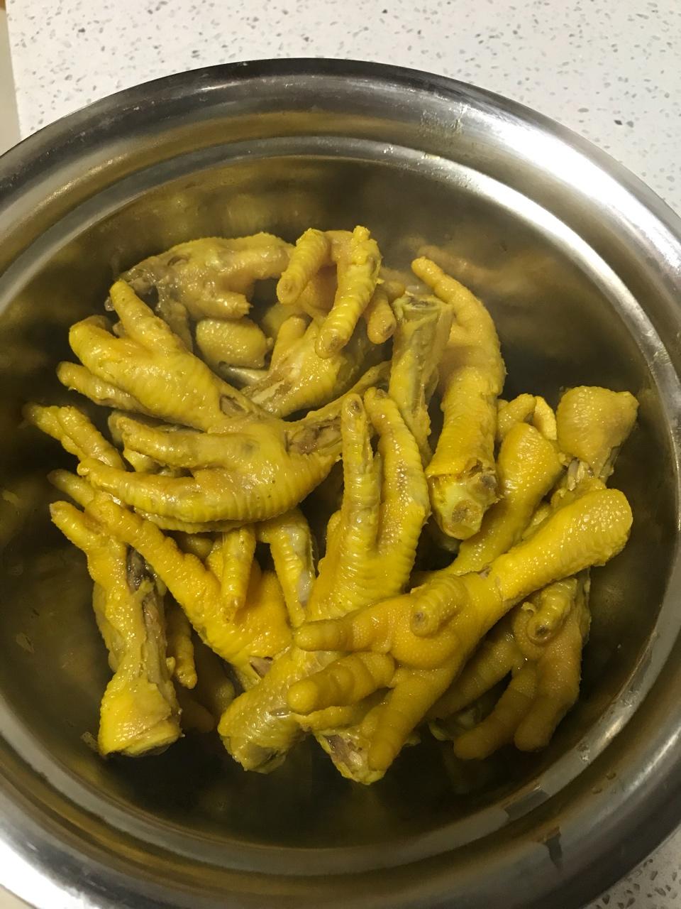 盐焗鸡爪（水焗）版