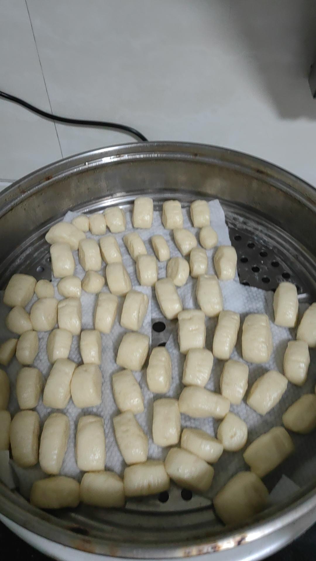 纯手工奶香馒头【无泡打粉，无添加】