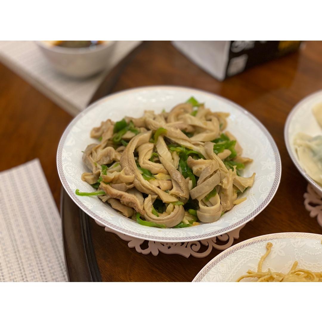 青椒炒猪肚