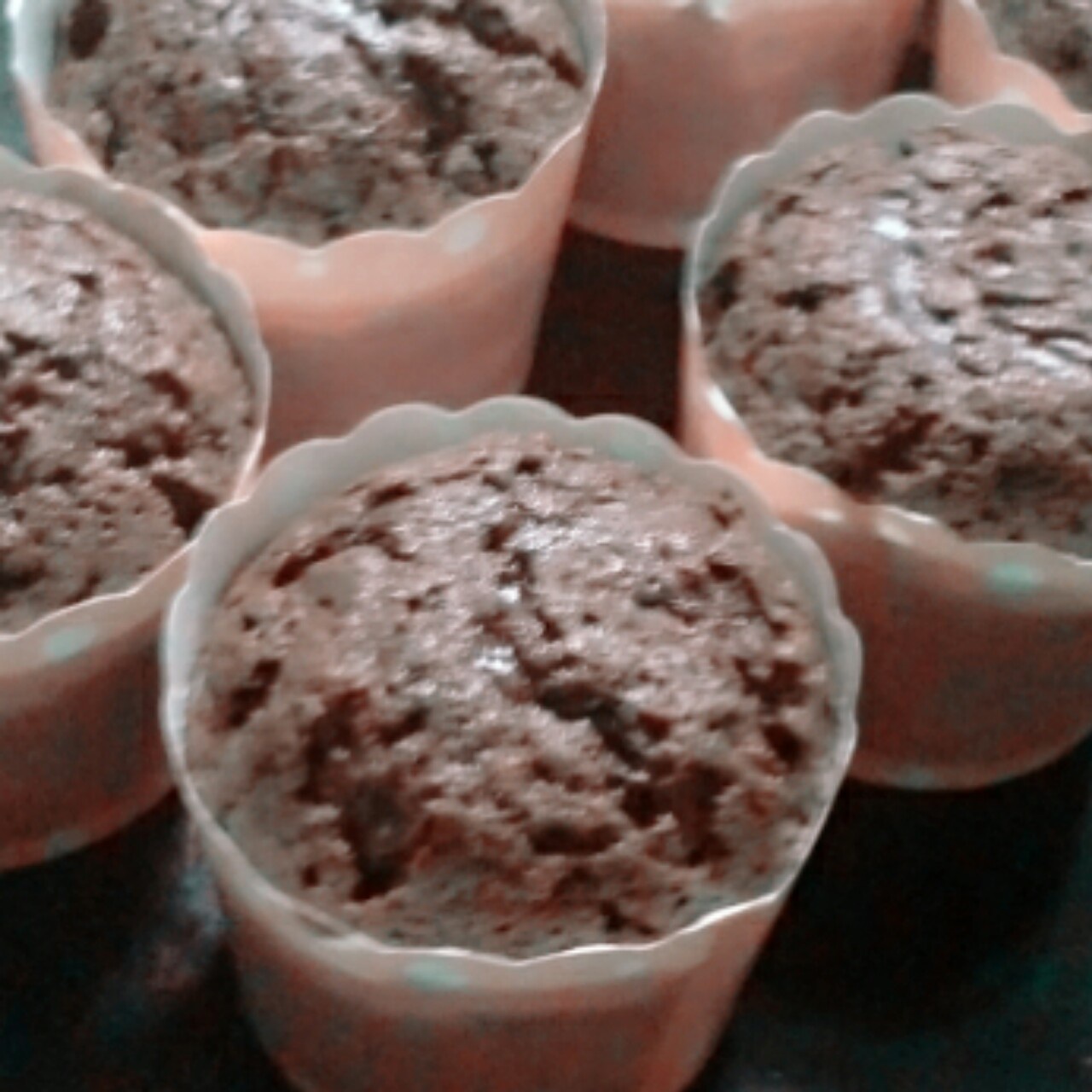 布朗尼杯子蛋糕