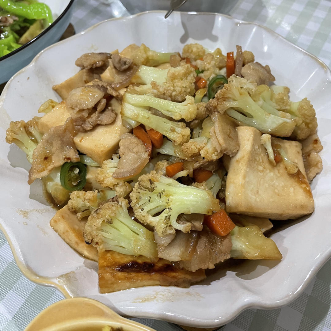 干锅千叶豆腐，千页豆腐