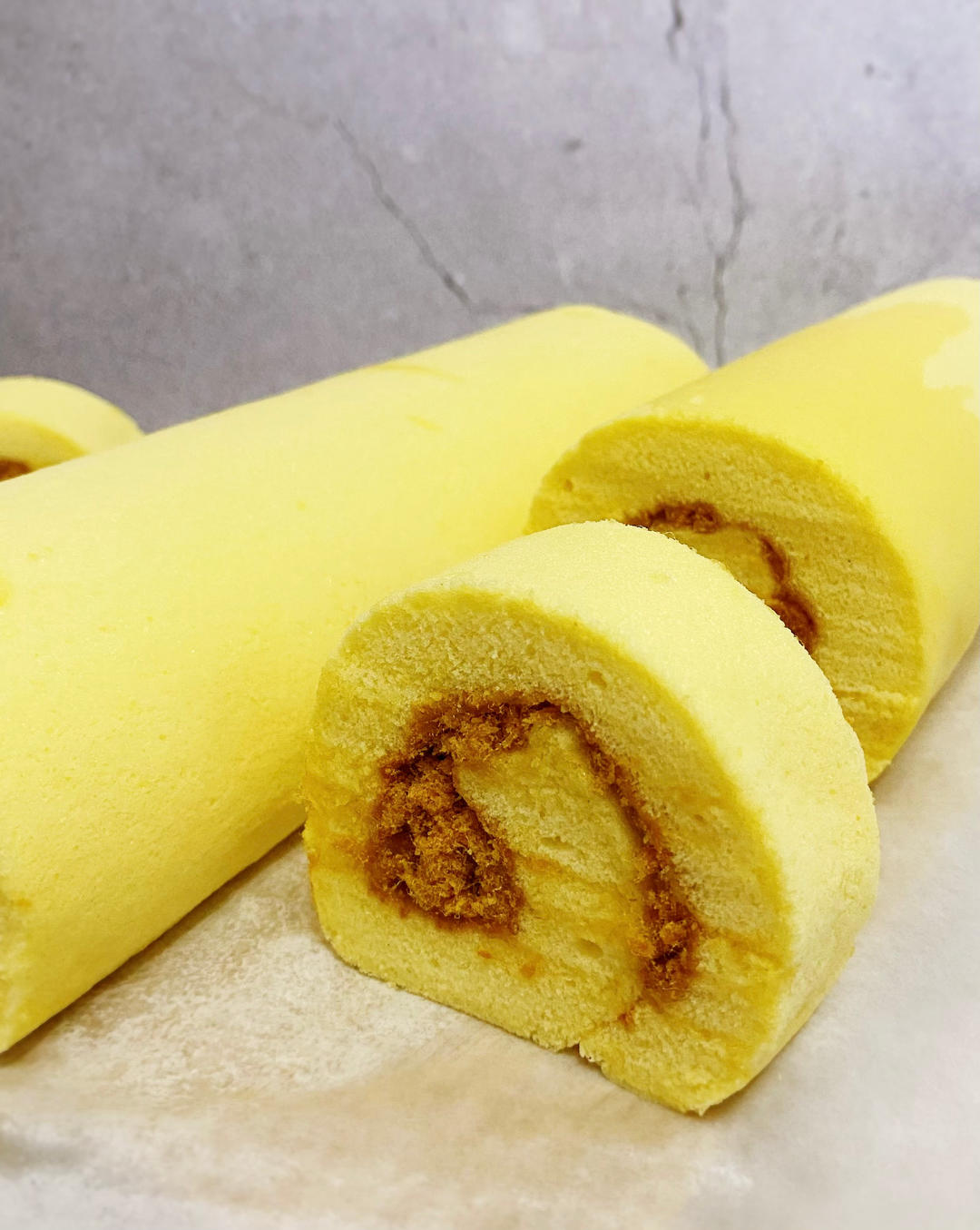 怎么卷都不裂的肉松蛋糕卷