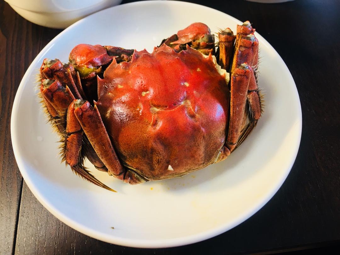 清蒸大闸蟹