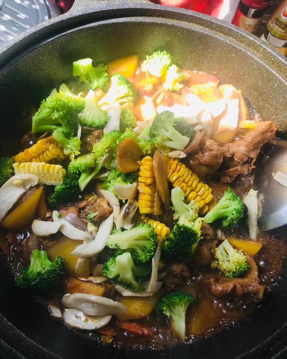 胖哥俩鸡翅明虾煲