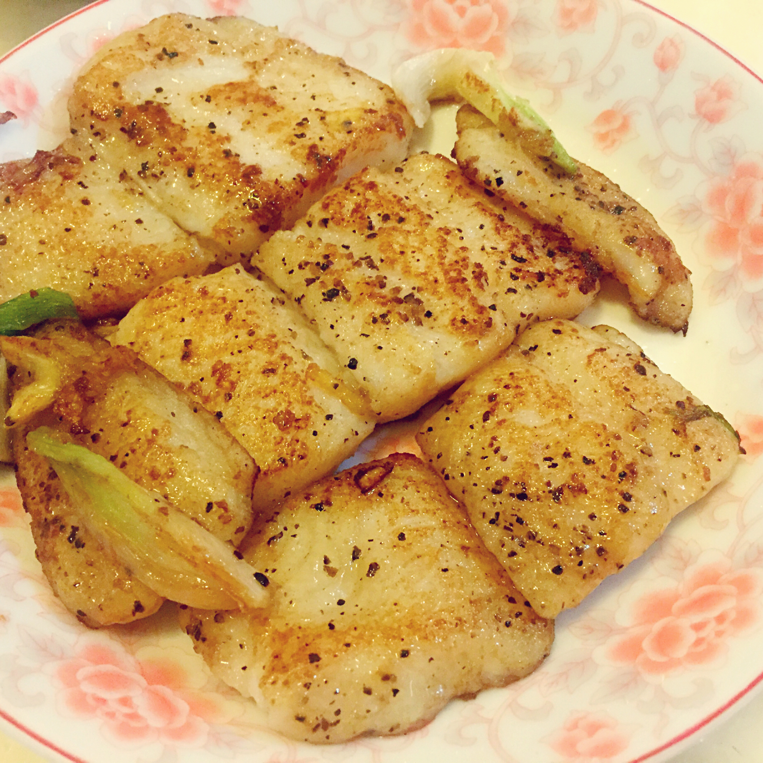 香煎龙利鱼——fit食谱系列