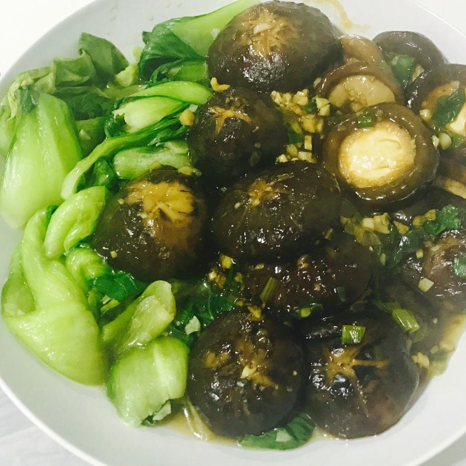 蚝油香菇小油菜