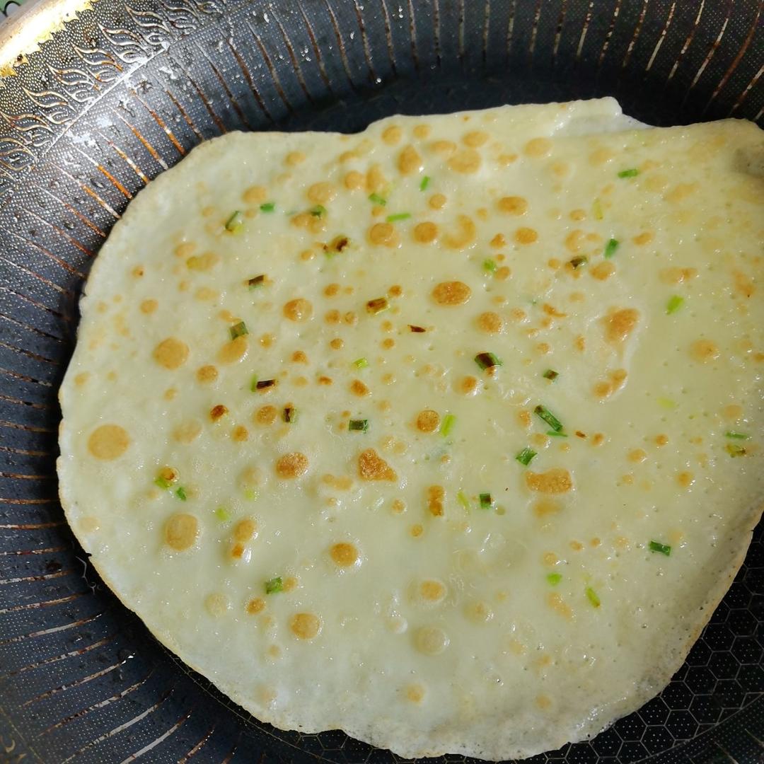 快手早餐：葱花鸡蛋饼