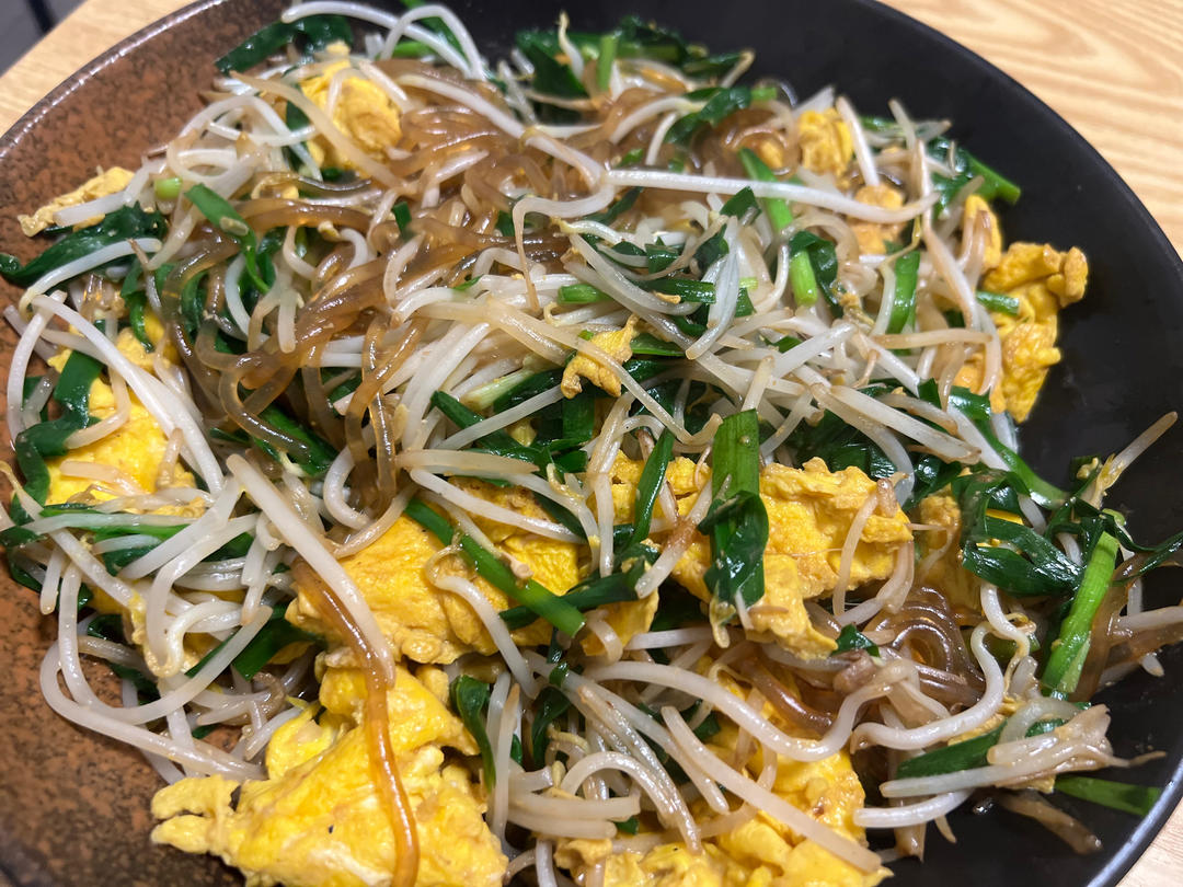炒合菜～经典的拌饭菜，真的太香了