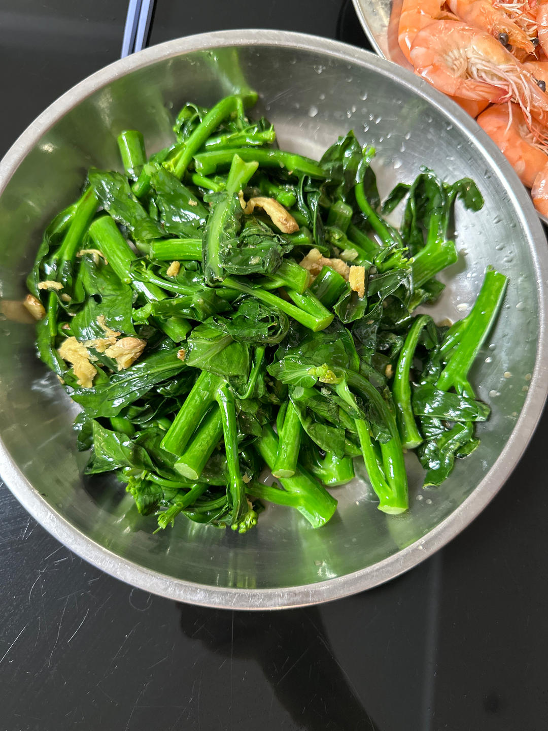 姜汁酒炒芥兰菜