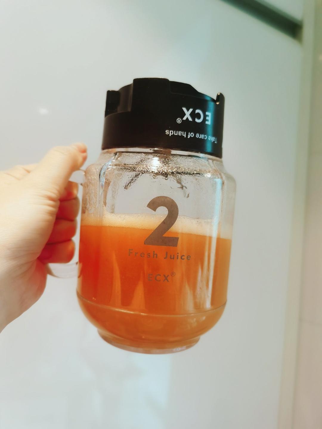 胡萝卜苹果汁（熟饮）