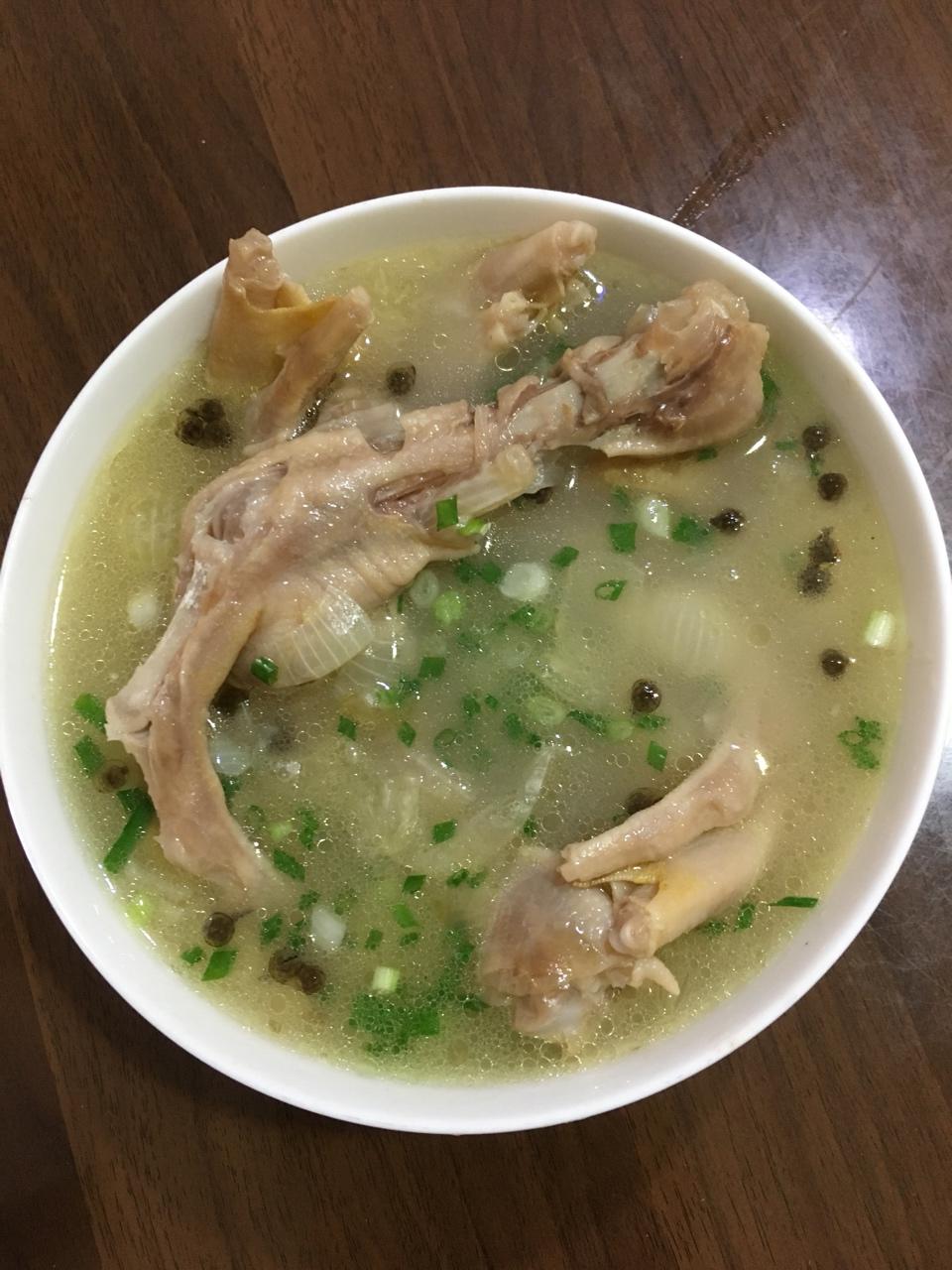 reah做的苦藠炖鹅掌