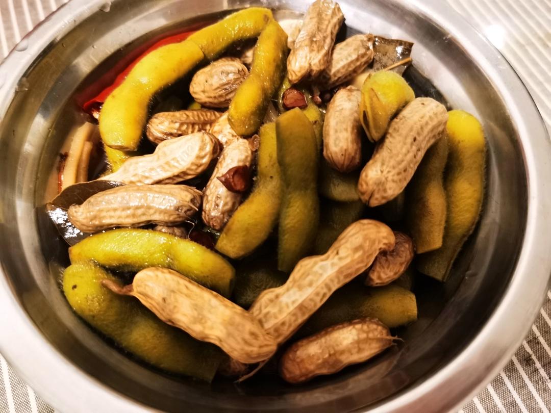 夏日必备煮五香毛豆花生🥜