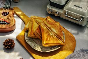 热压三明治🥪早餐机压万物（摩飞版）的做法 步骤11