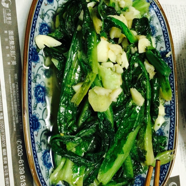 蒜蓉油麦菜