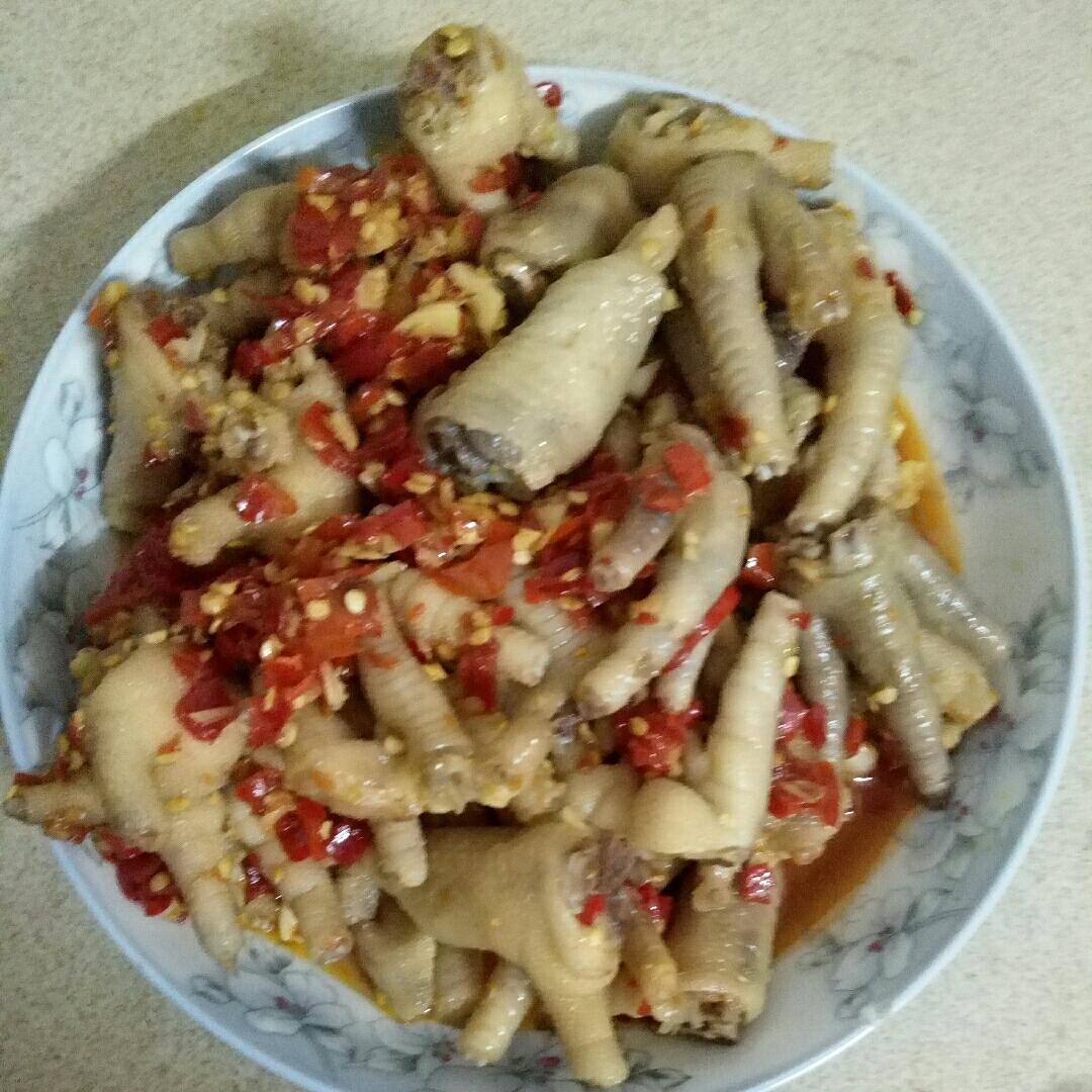 蒜泥剁椒凤爪