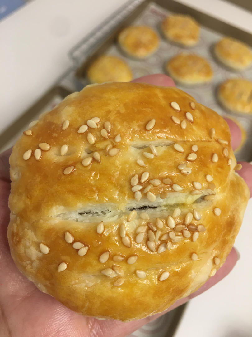 【老婆饼】地道纯正的老婆饼，得跟老师傅学！