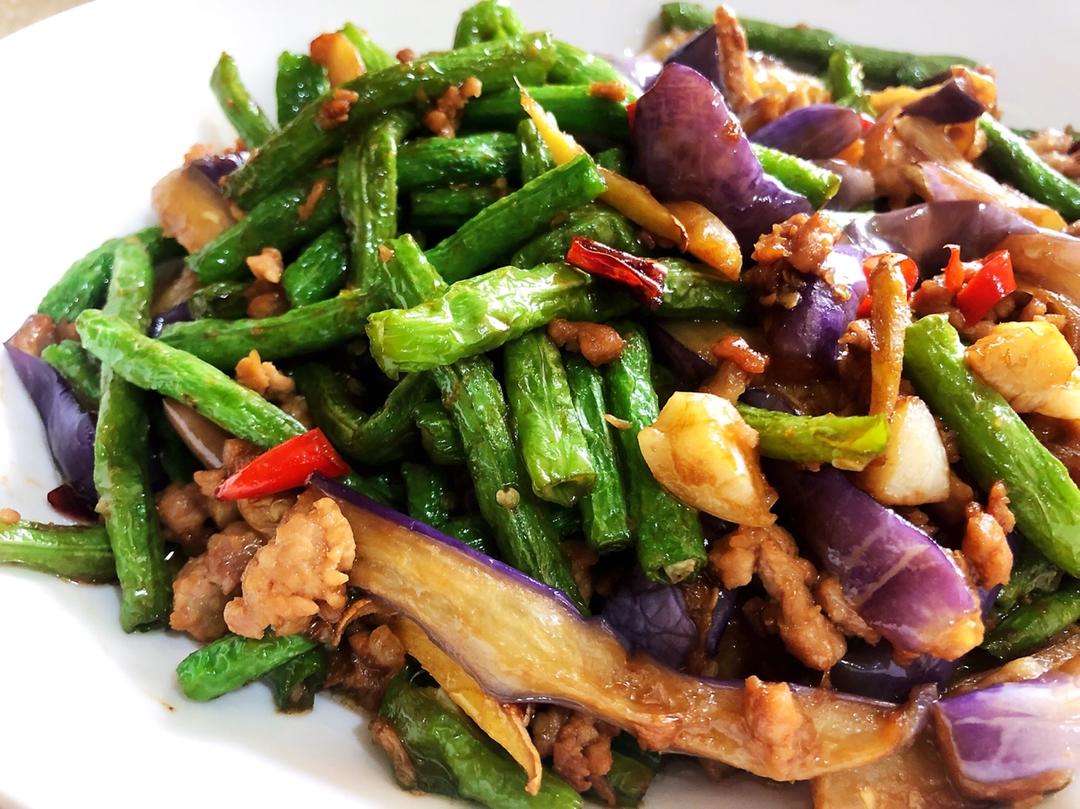 茄子豆角（米饭杀手系列一）