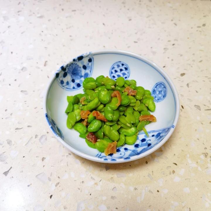 无比鲜美的葱油蚕豆