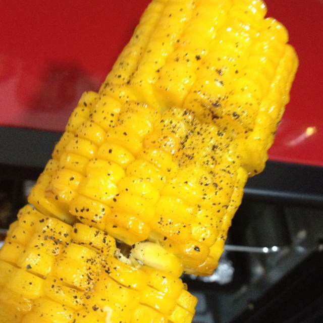 奶香烤玉米