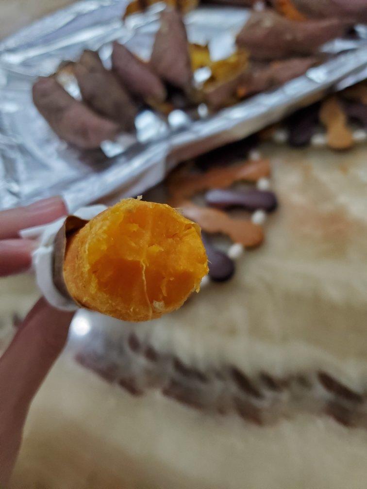 烤箱烤红薯