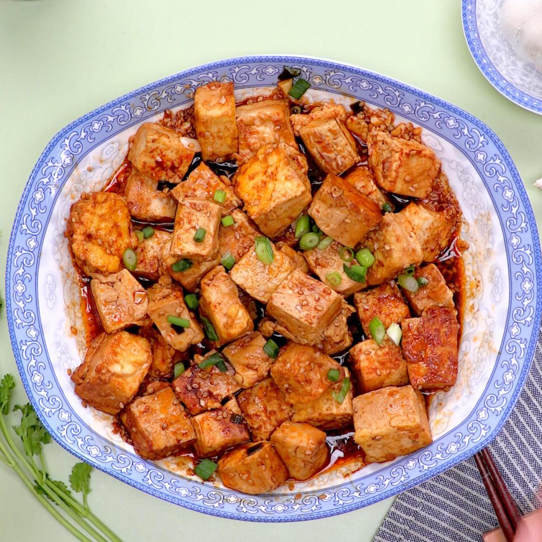 辣汁酱豆腐的做法