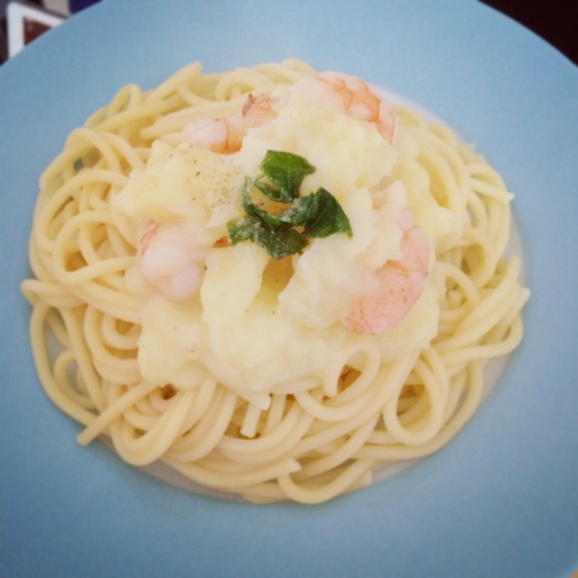 减肥餐：土豆虾仁沙拉