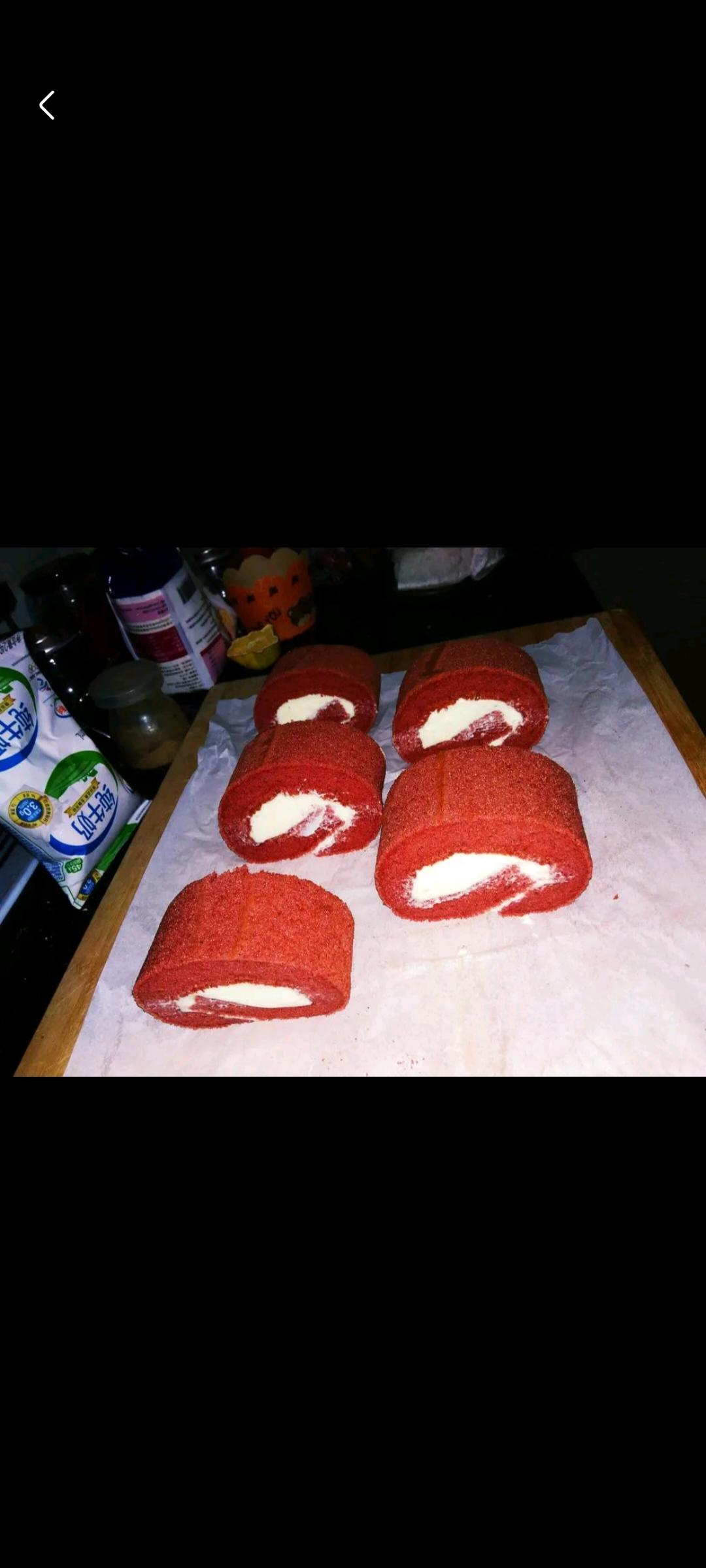 红丝绒蛋糕卷（超详细）