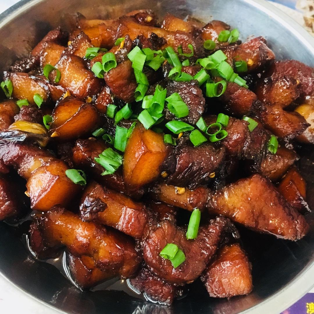 红烧肉两吃（配米饭版和夹馒头版）