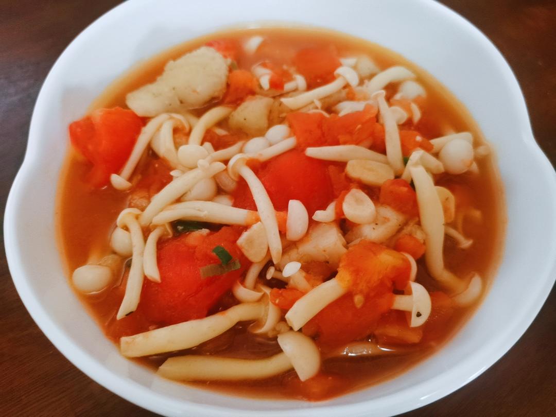 酸爽开胃，番茄巴沙鱼