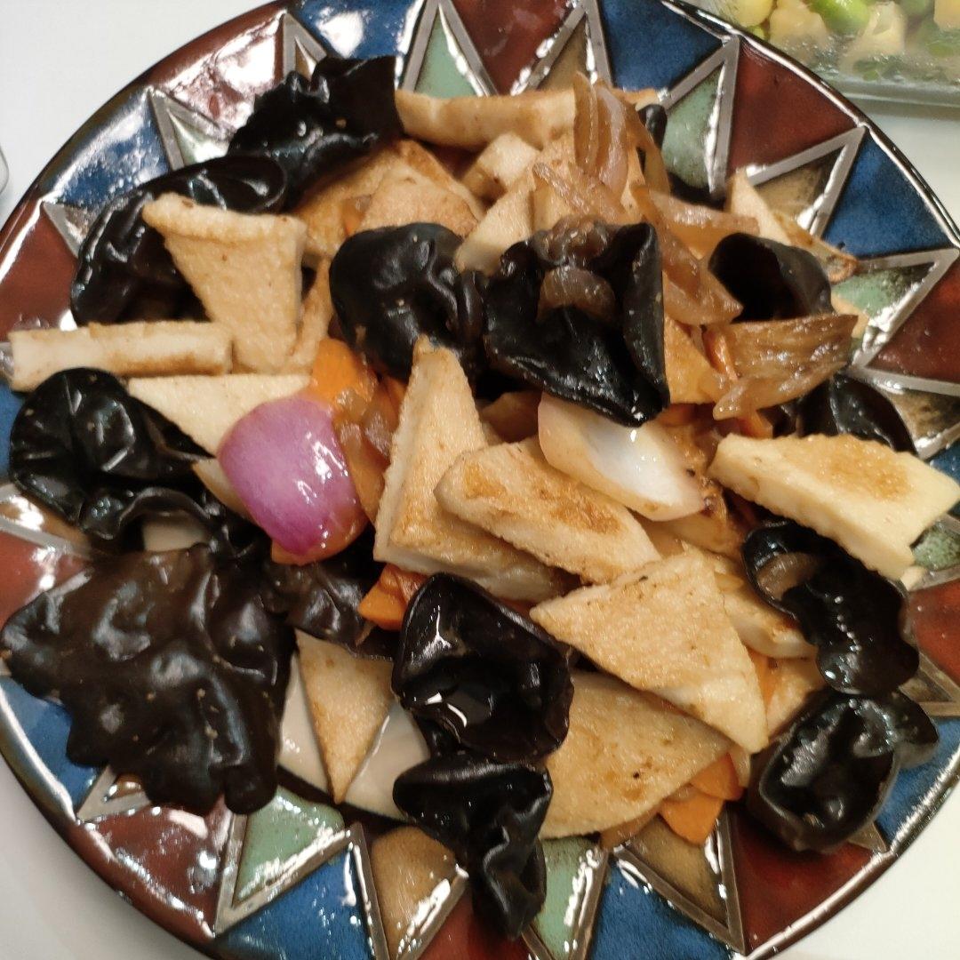 小炒千叶豆腐