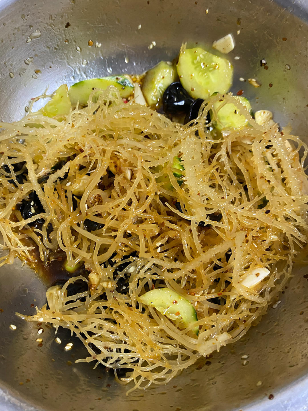 凉拌龙须菜