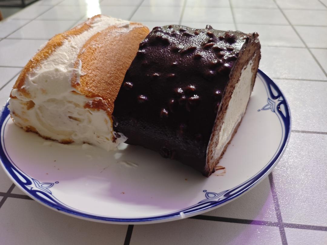 最近爆火的东京香蕉奶油蛋糕！！复刻出来啦！！