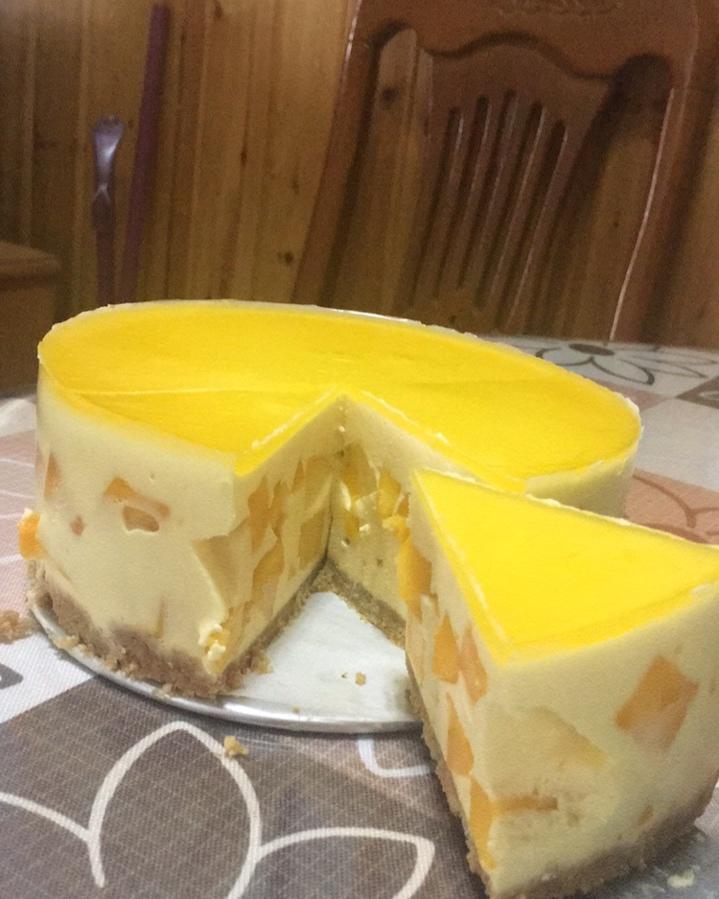 【视频】芒果慕斯（6寸） | 含镜面果胶配方