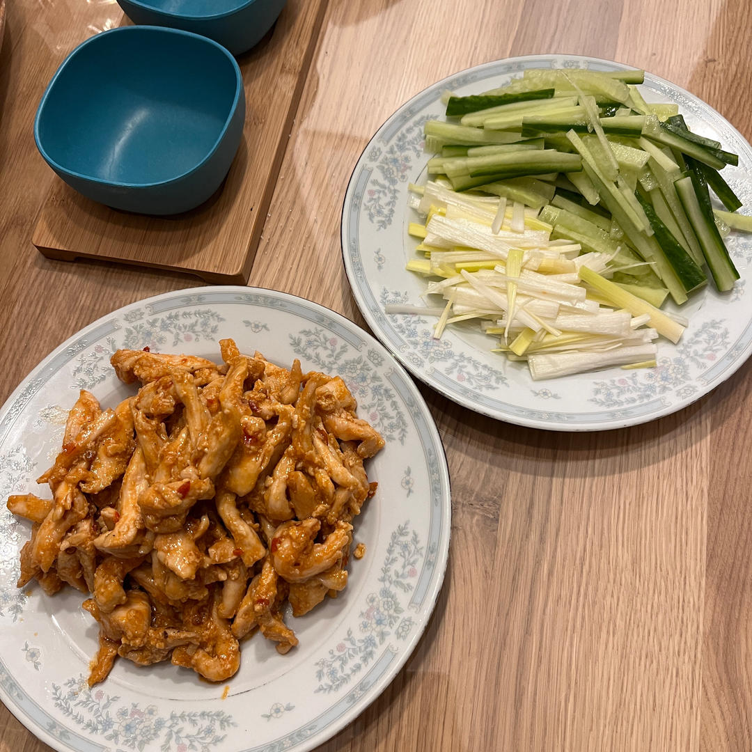 京酱肉丝（鸡胸版）