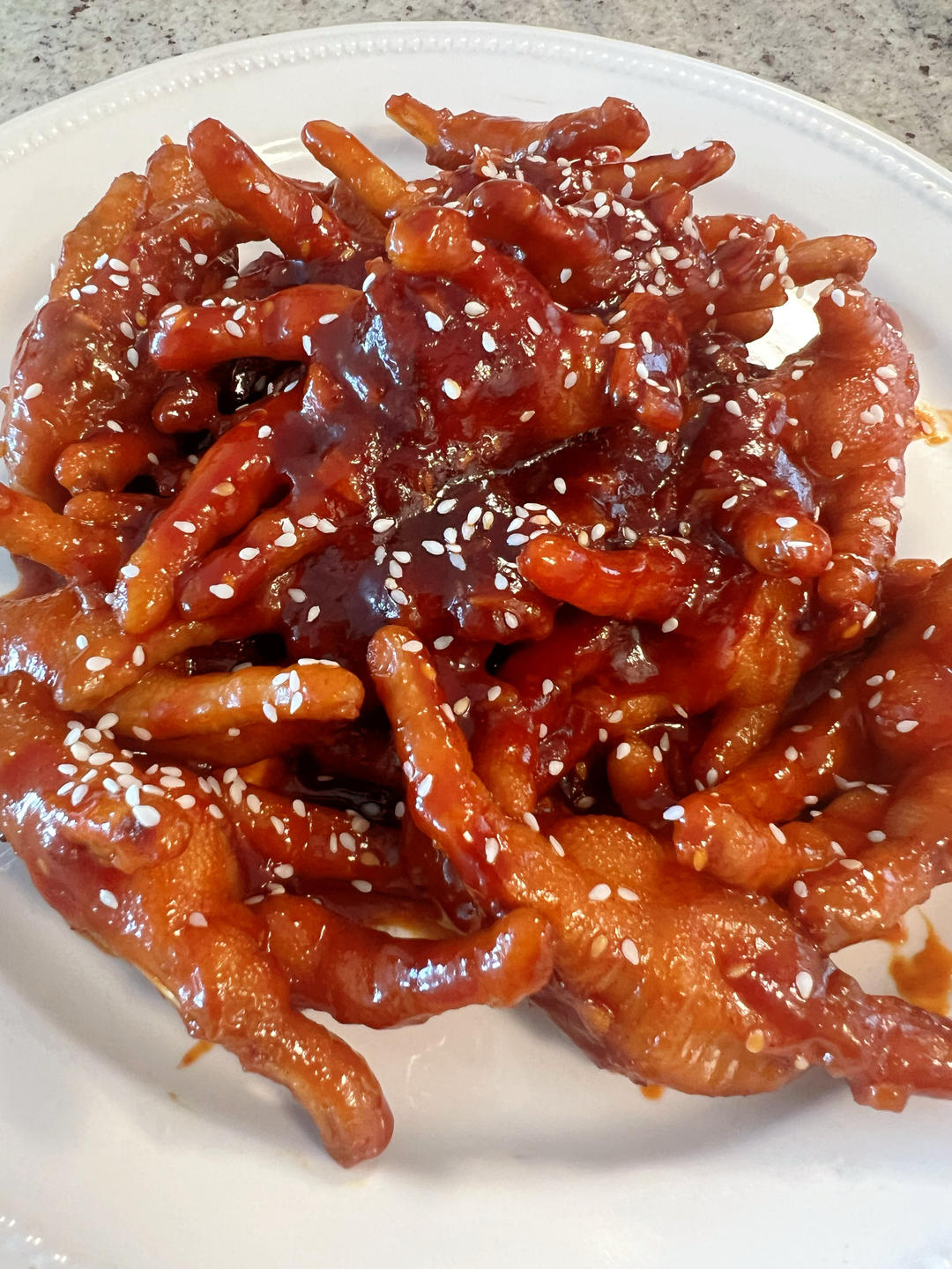 韩式辣酱鸡爪