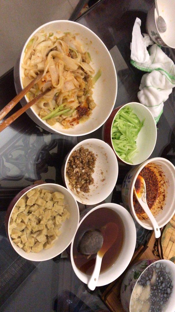 陕西美食之凉皮调料（非商用）