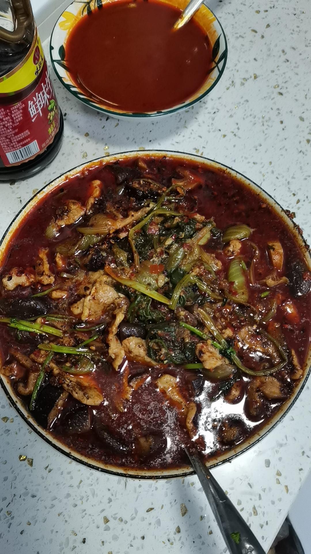 水煮肉片（新手一定要试，零失败）