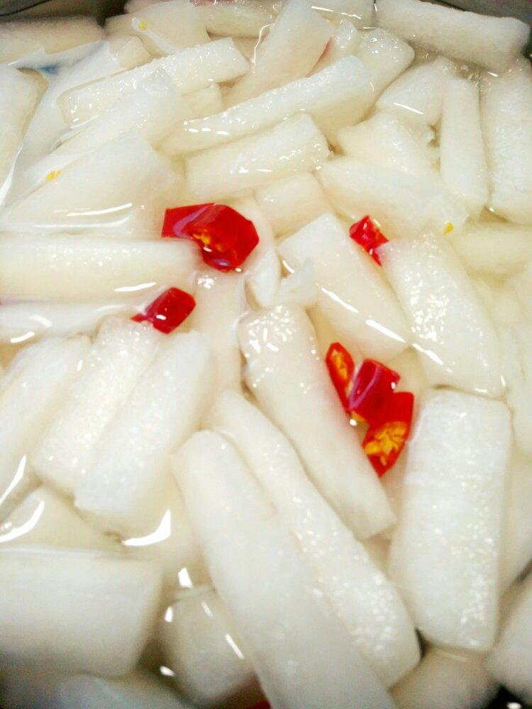 lq125做的糖醋腌萝卜