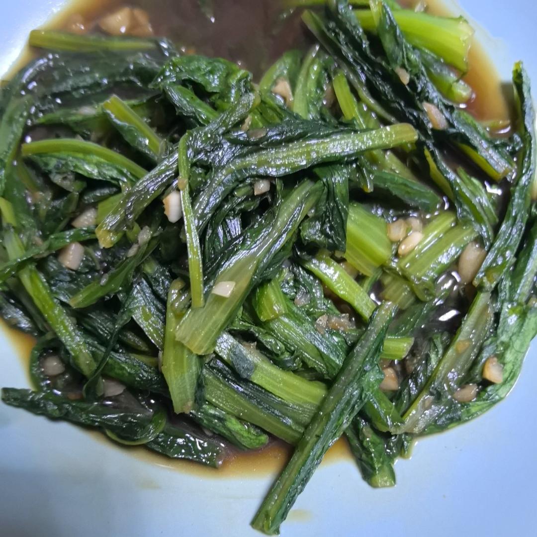蒜蓉油麦菜（蚝油）