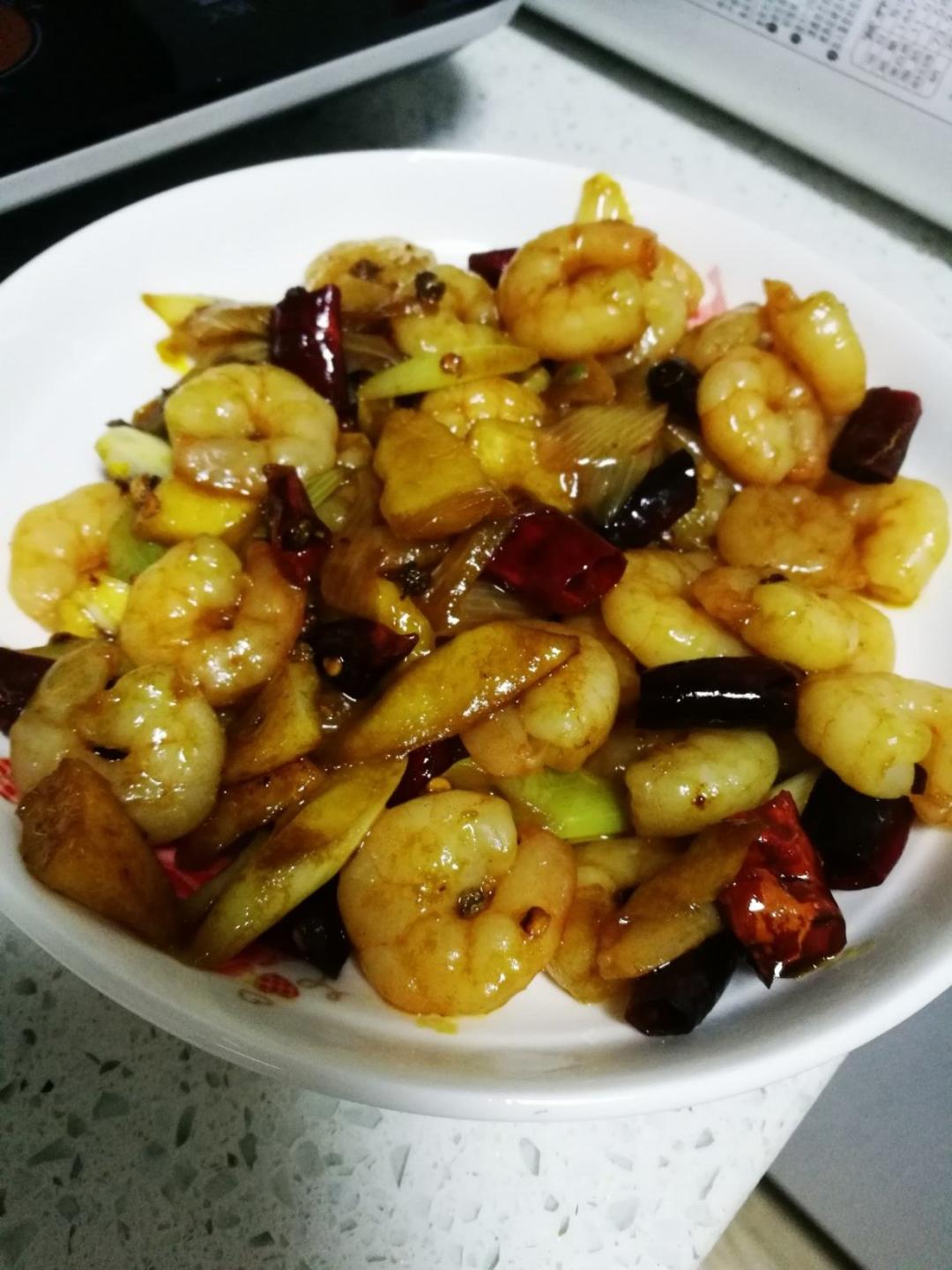 香辣虾仁