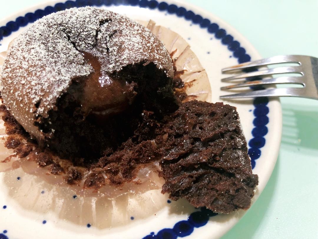 巧克力熔岩蛋糕(全图文超简单)