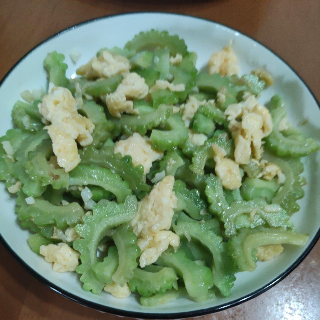 苦瓜炒蛋