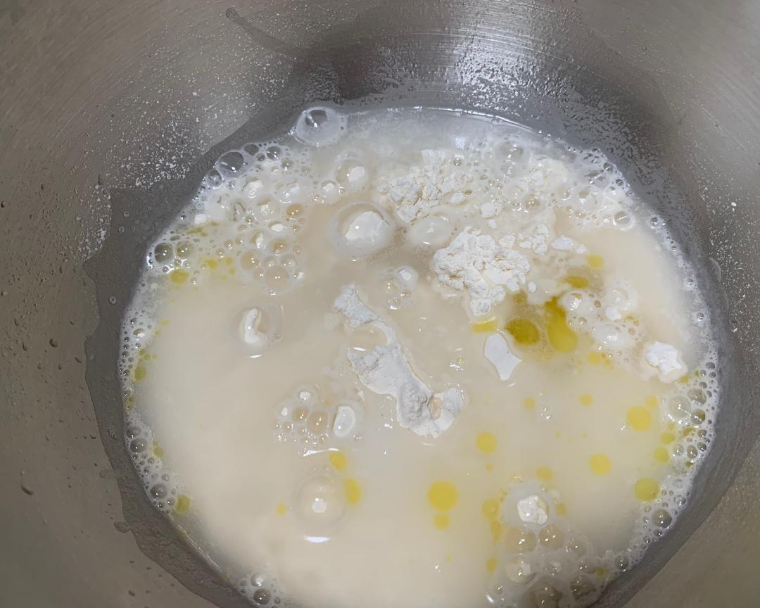 纯奶手撕吐司的做法 步骤1